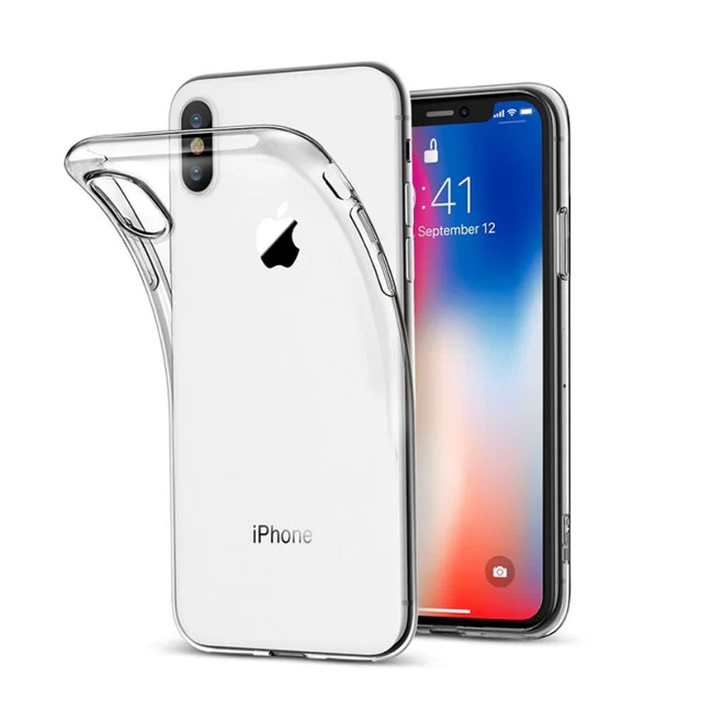 Ümbris jaoks iPhone X / XS Clear Ümbris 2 mm Box läbipaistev