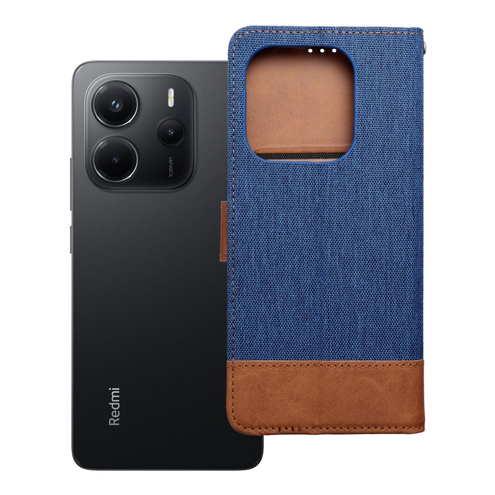 JEANS Kaaned jaoks Xiaomi Redmi Note 14 4G (GLOBAL - 164,84mm x 78,15mm x 8,16mm) sinine