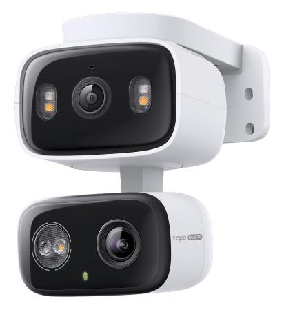 Juhtmevaba IP-kaamera TP-Link Tapo C246D, 3 MP, kaheline, PTZ, välis, valge, IP65