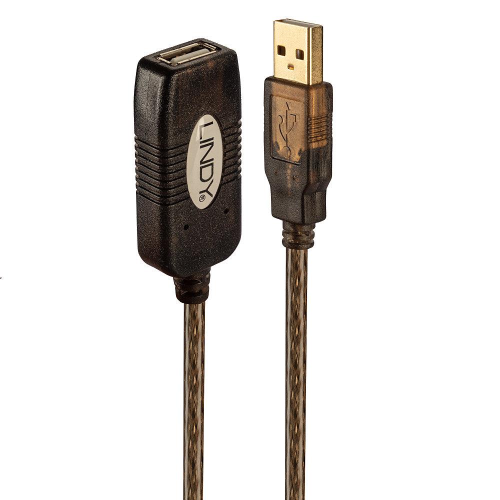 USB2 pikendus jaotur 10m aktiivne 42635 Lindy
