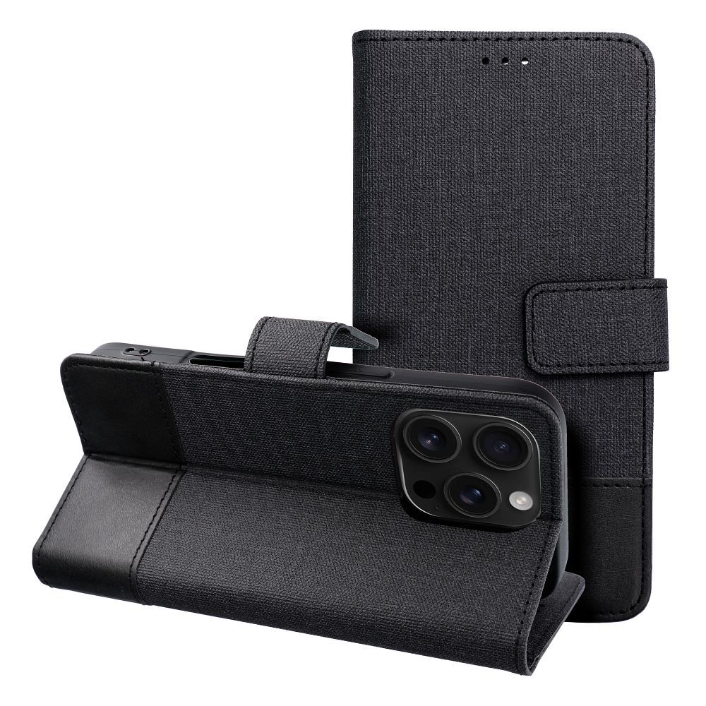 Flip case for iPhone 16 Gomma Book black