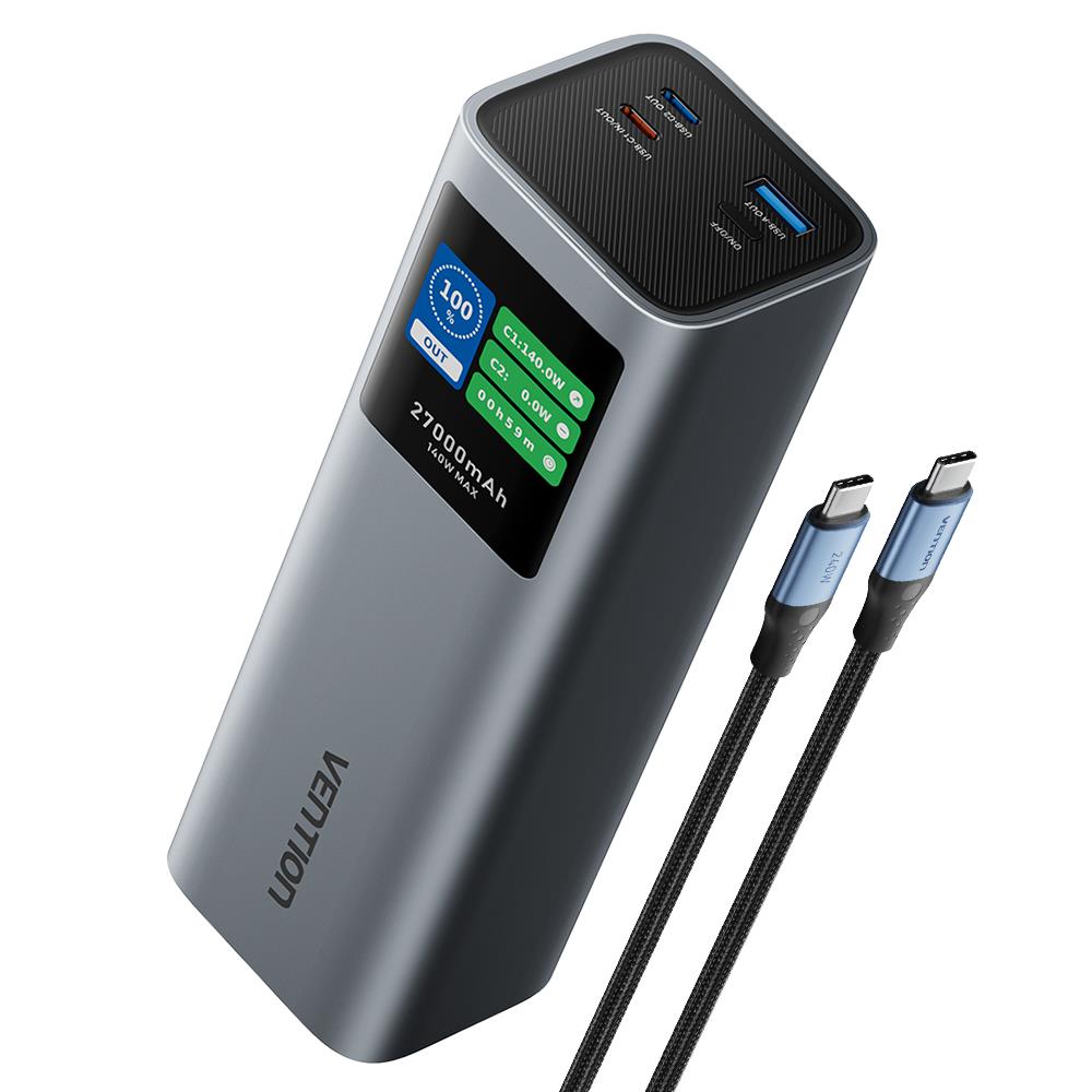 Vention FKEH0 välisaku USB 27000mAh 140W
