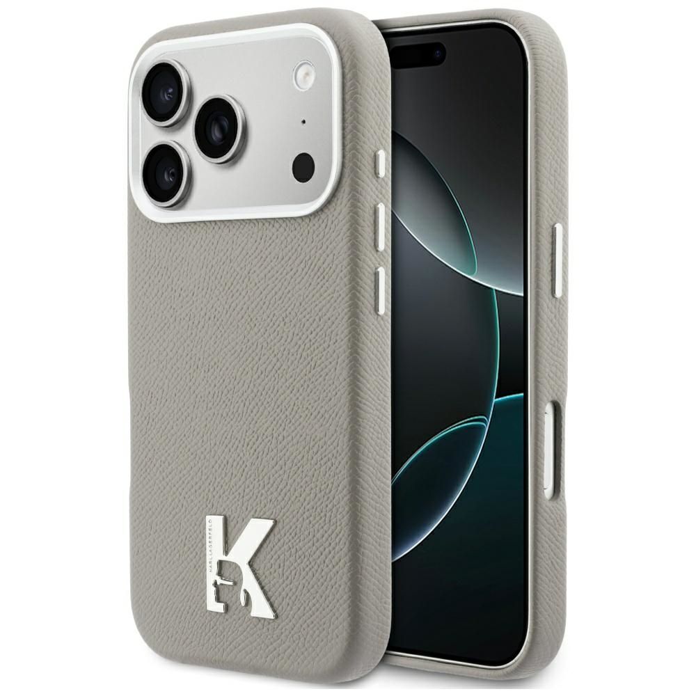 Karl Lagerfeld Karl Head Logo MagSafe ümbris iPhone 17 Pro jaoks - hall