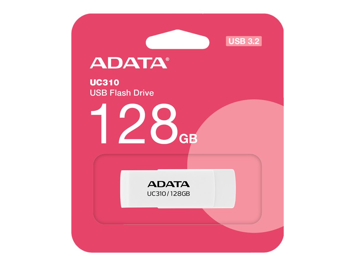 ADATA UC310 128GB USB3.2 valge
