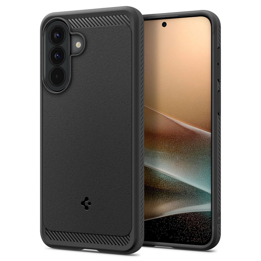 Spigen Rugged Armor ümbris Galaxy A57 5G matt must