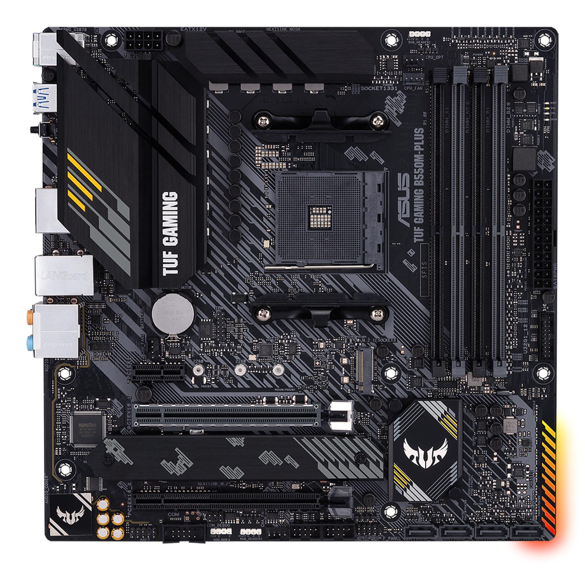 Emaplaat ASUS TUF Gaming B550M-Plus SAM4 Micro-ATX DDR4