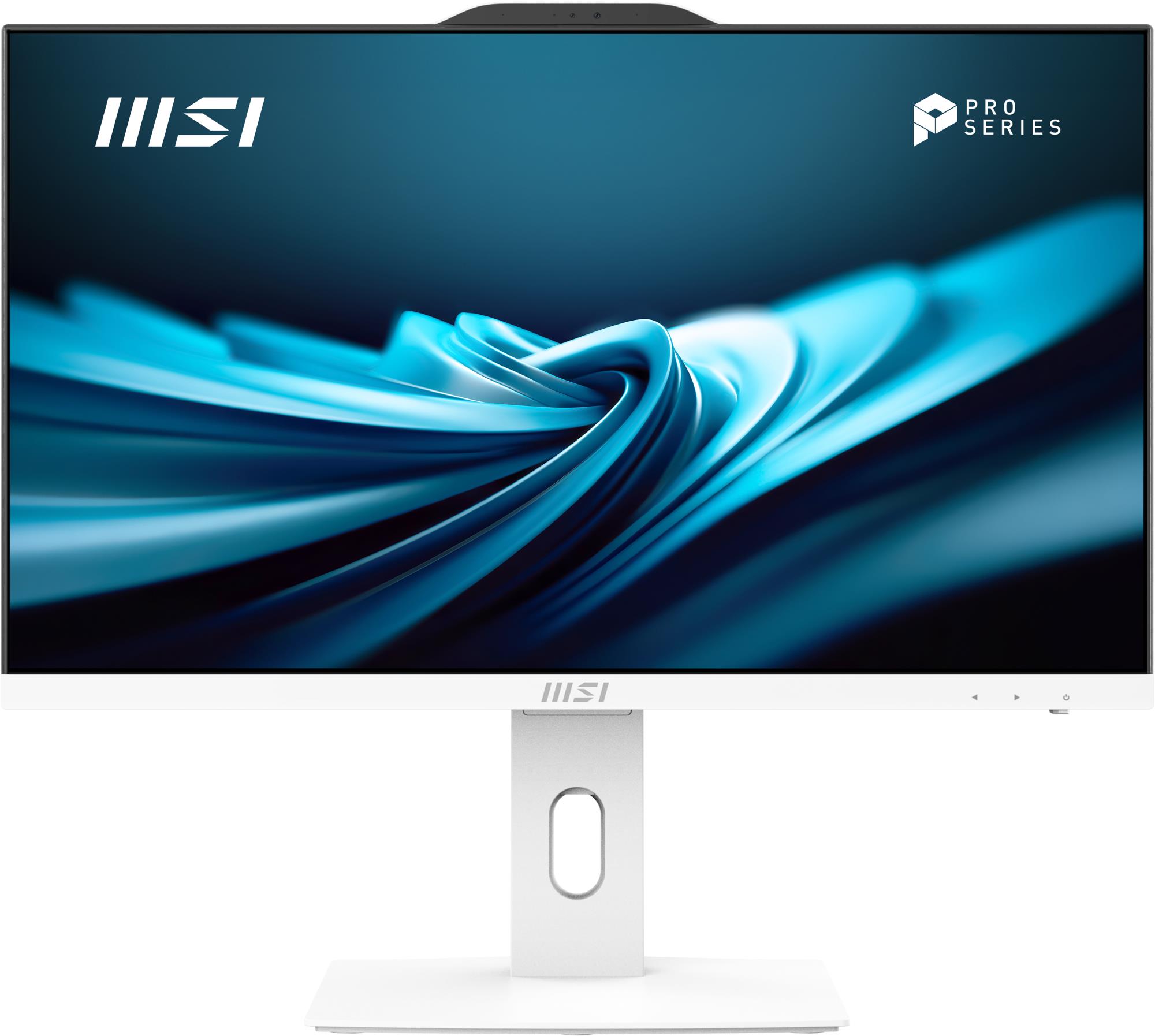 MSI PRO AP241P 14M All-in-One arvuti 23.8" i5-14400 16GB DDR5 512GB SSD Windows 11 Pro valge