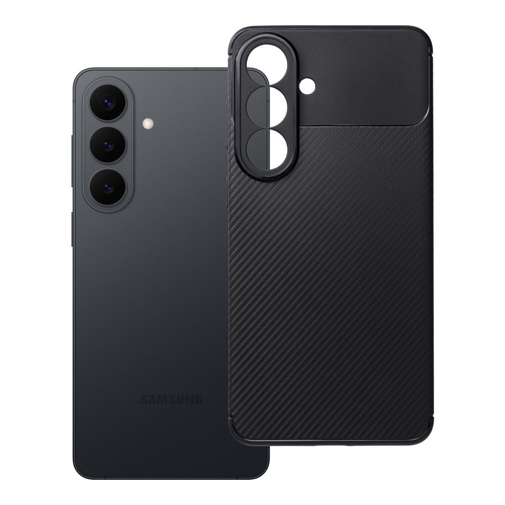 Ümbris CARBON PREMIUM jaoks SAMSUNG S26 Plus must