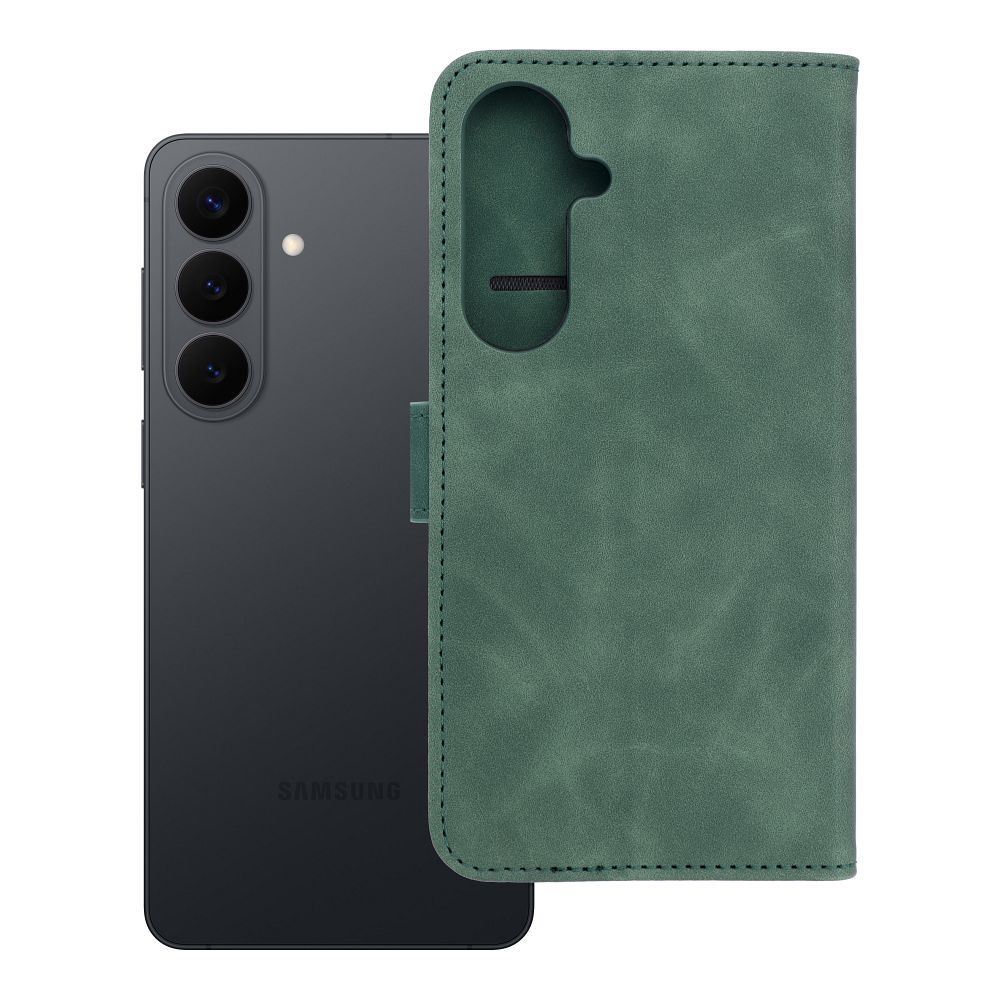 TENDER Book Ümbris jaoks SAMSUNG S26 Edge roheline