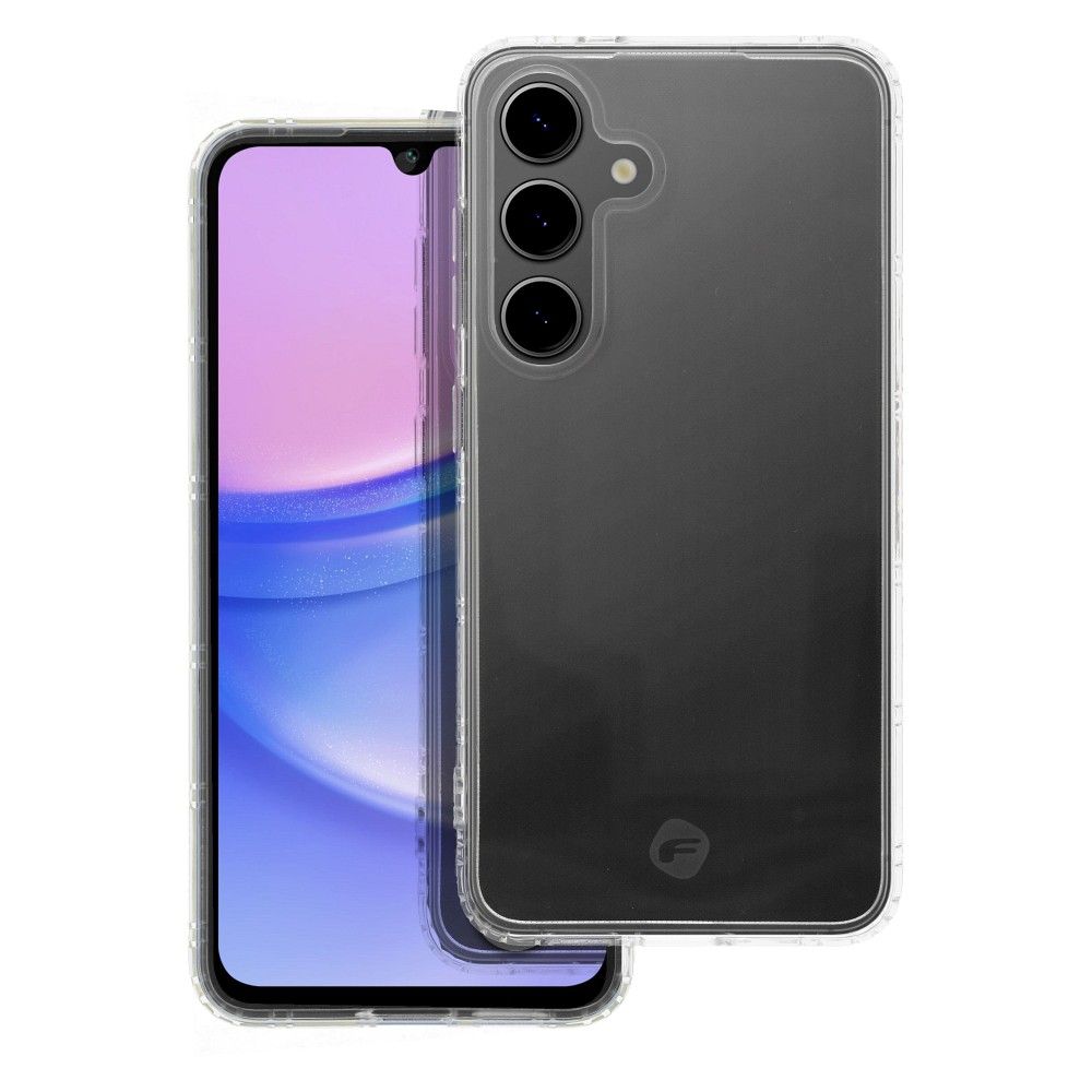 Ümbris jaoks Samsung A15 Forcell F-Protect Long Lasting läbipaistev