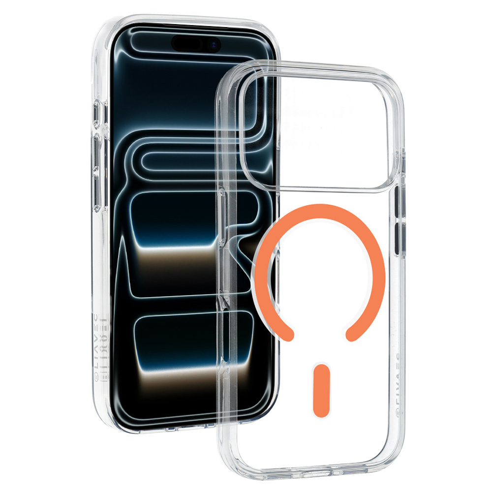 Liavec Pure Ümbris jaoks Iphone 17 Pro papaya