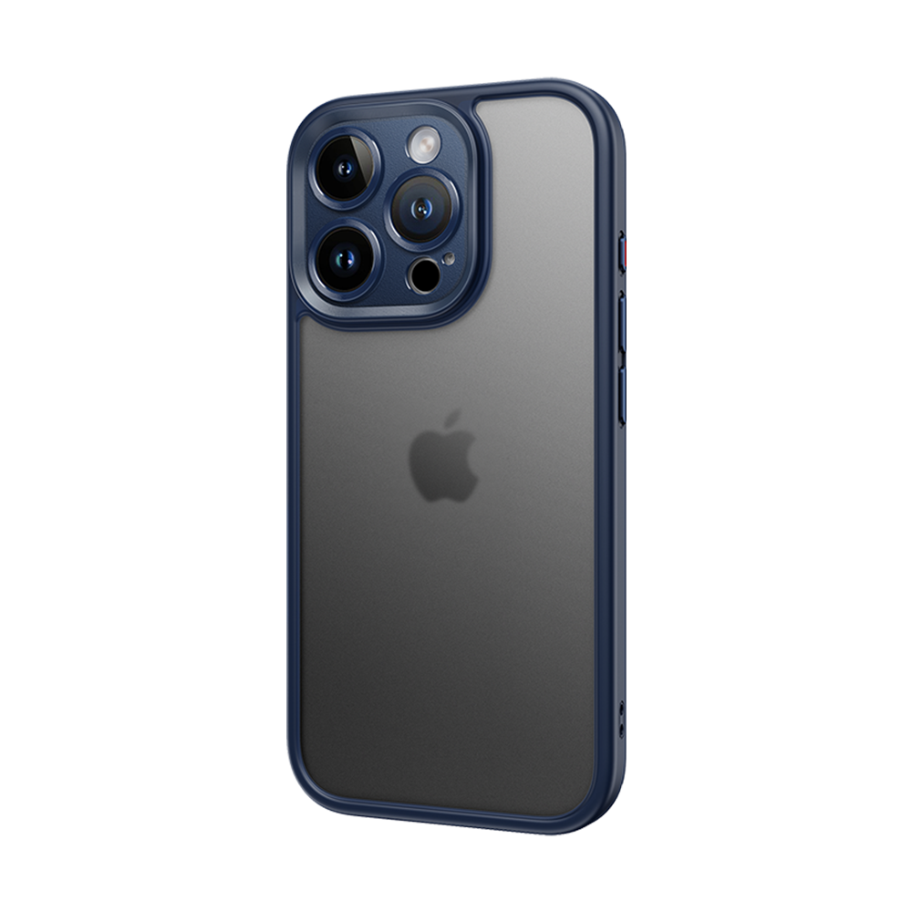 Rock Guard Touch Matte Series Ümbris jaoks Iphone 16 Pro Max sinine