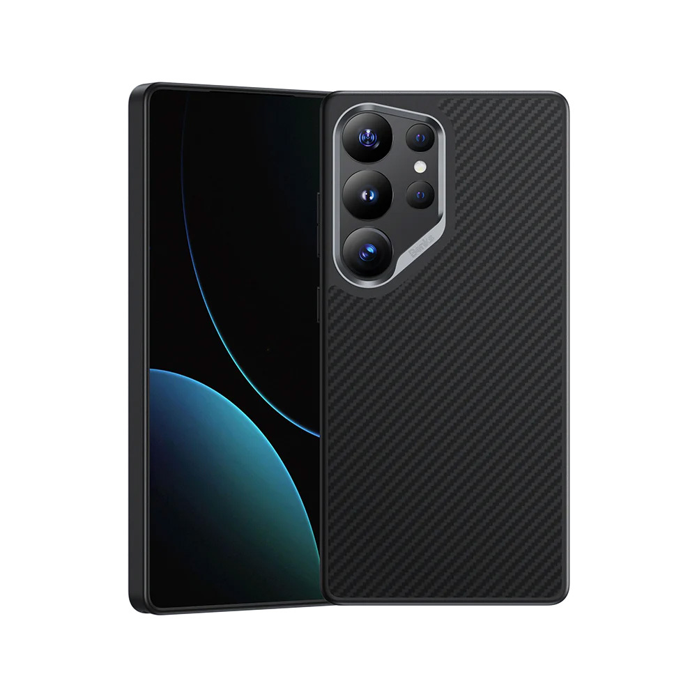 Benks Magnetic Armor Pro Kevlar Ümbris 600D (A045) jaoks Samsung Galaxy S25 Ultra must