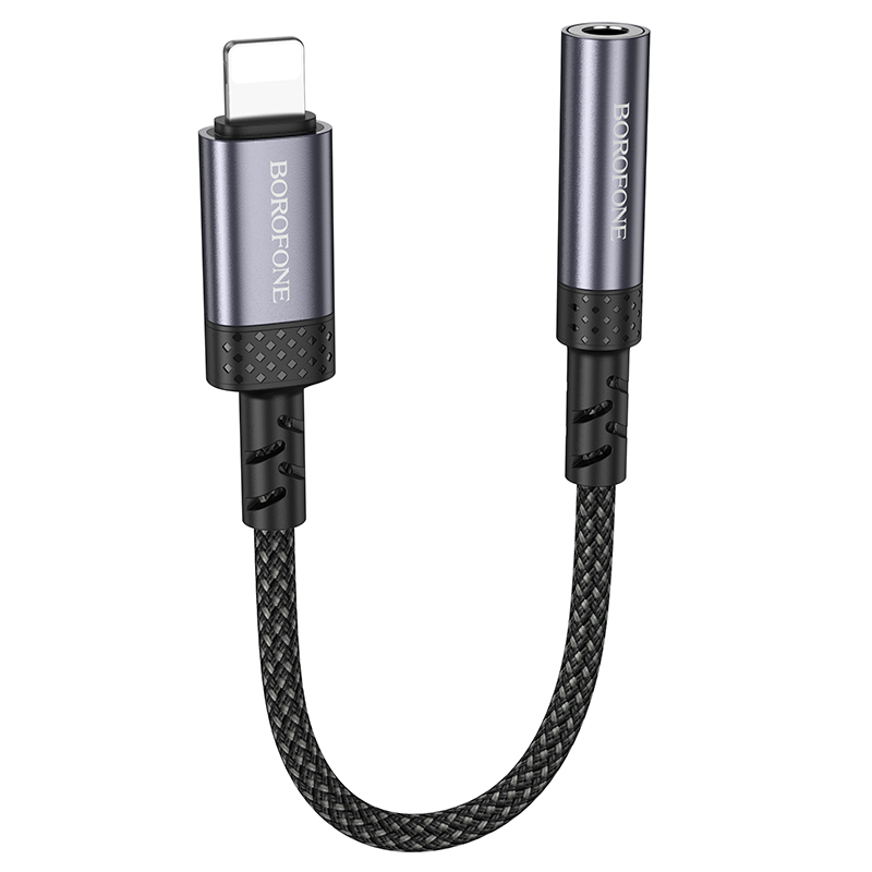Borofone adapter BV24 Graceful - Lightning 3,5mm pistikupesale - hall