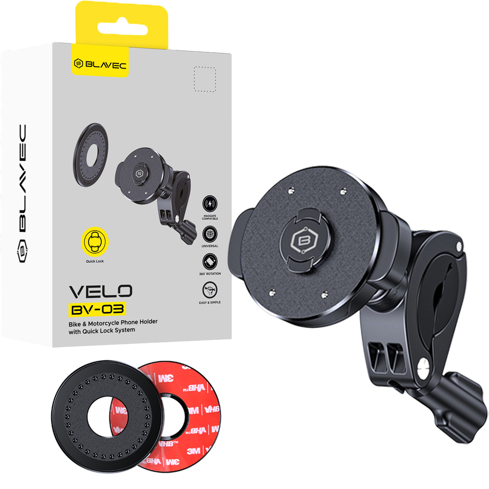 Blavec Uchwyt Rowerowy BV-03 Velo Quick Lock Magsafe to handlebar (BV03-QLMHB) must