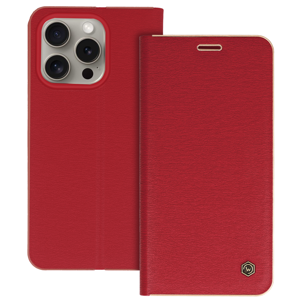 Wonder Frame Ümbris jaoks Iphone 15 Pro punane
