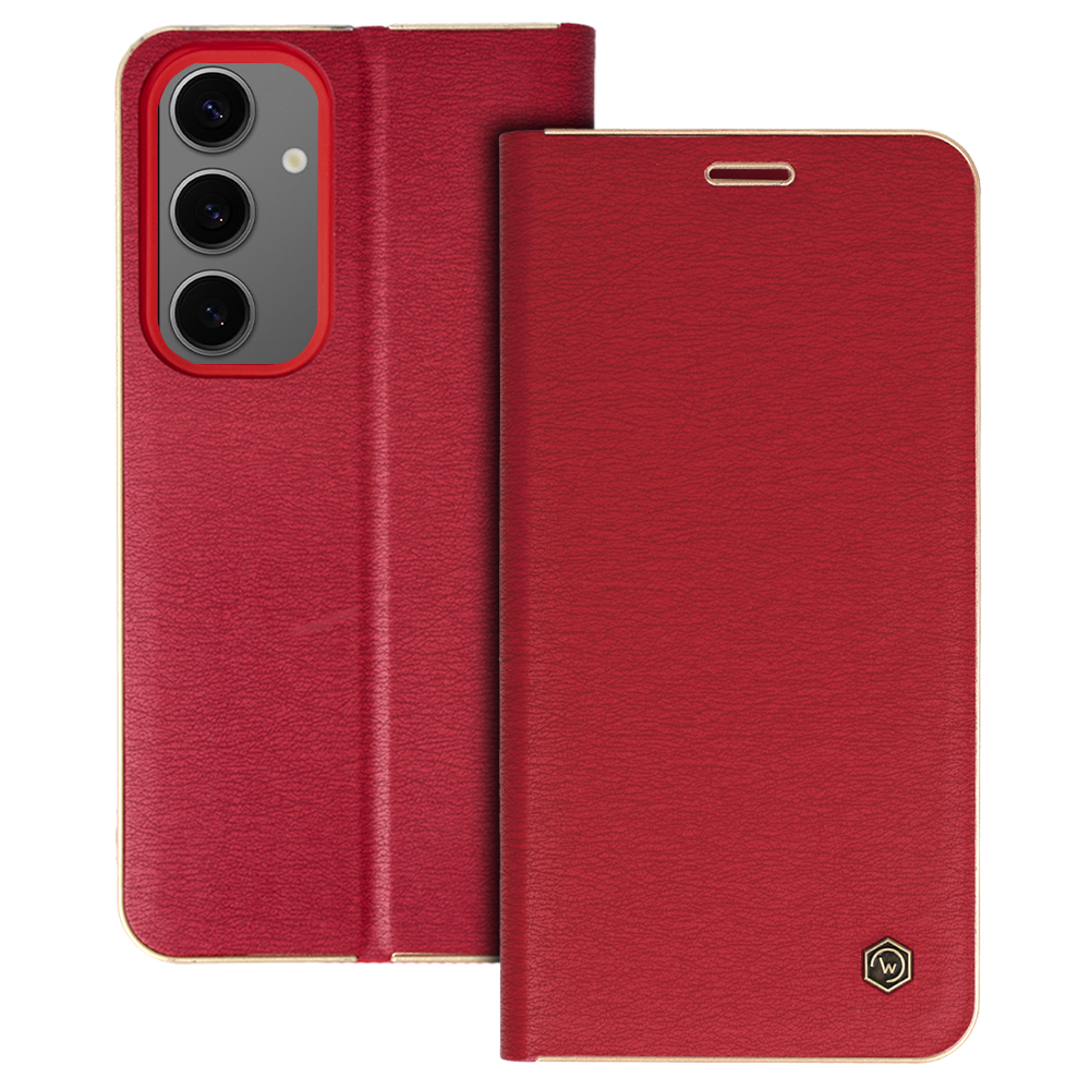 Wonder Frame Ümbris jaoks Samsung Galaxy S24 punane