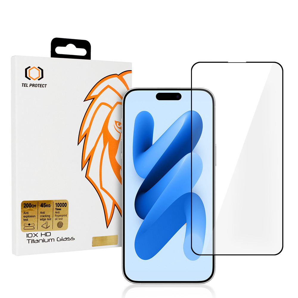 Tempered glass Tel Protect 10X HD Titanium jaoks Iphone 17 Air