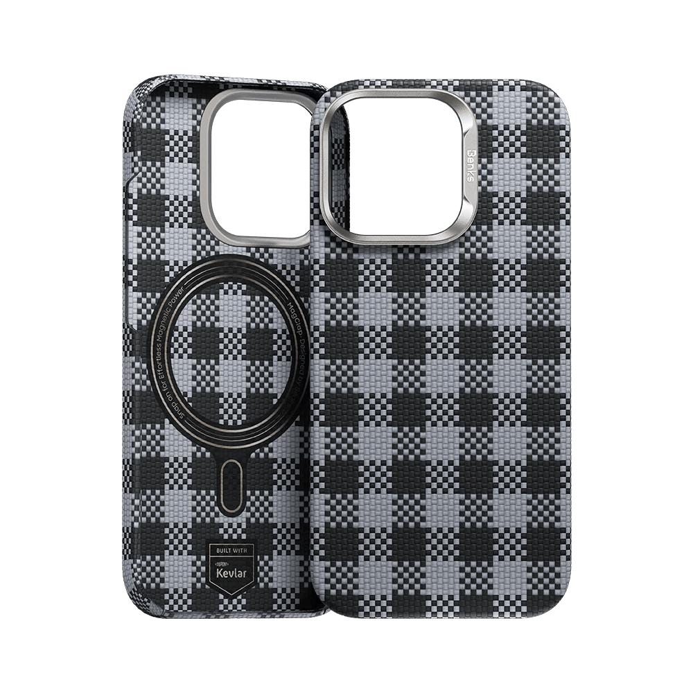 Benks Magnetic Armor Vichy Kevlar Ümbris (BF62) jaoks Iphone 15 Pro Max must