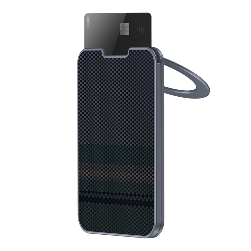 Benks Wallet Magnetic ArmorGo Kevlar Alus Aurora Light