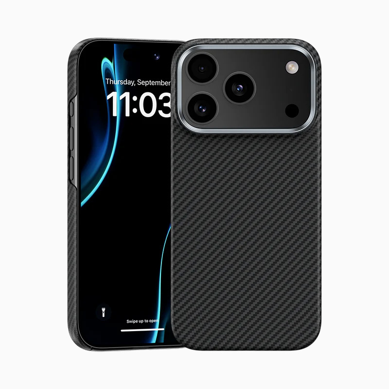 Benks Magnetic Armor Air Kevlar Ümbris Metal Frame 600D (0070) jaoks Iphone 17 Pro Max must