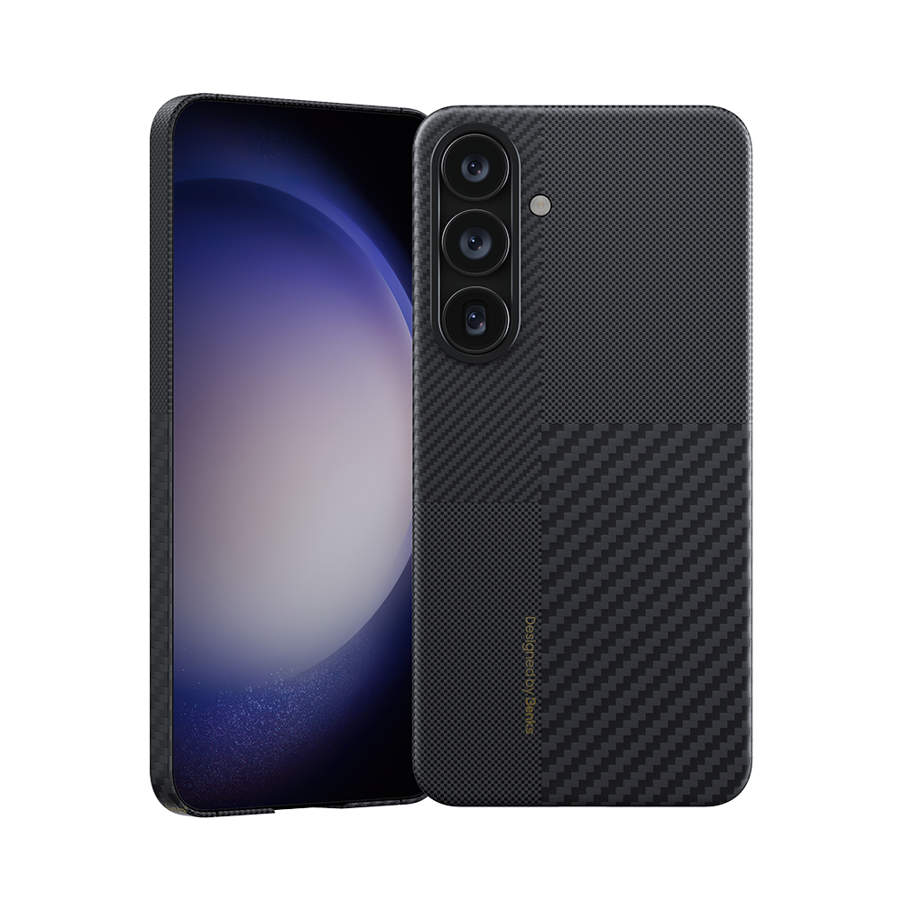 Benks Montage Magnetic Armor Air Kevlar Ümbris 600D (M040) jaoks Samsung Galaxy S24 must