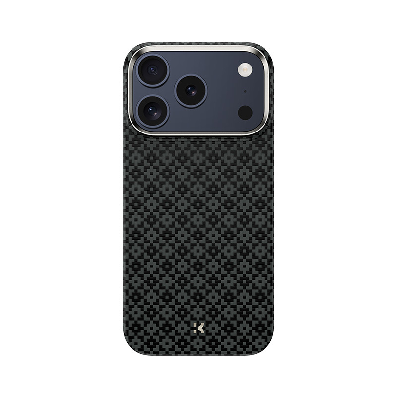 Benks Magnetic Armor Air Armor Grid Kevlar Ümbris Metal Frame 600D (B069) jaoks Iphone 17 Pro must