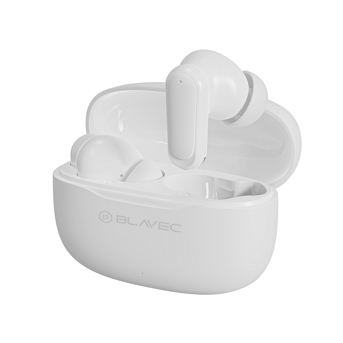 Blavec Bluetooth TWS Kõrvaklapid BW-08 Speak AI valge