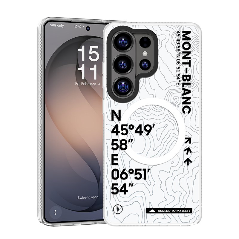 Benks Dynamic Magnetic Summit ümbris Mont-Blanc (A050) Samsung Galaxy S26 Ultra jaoks