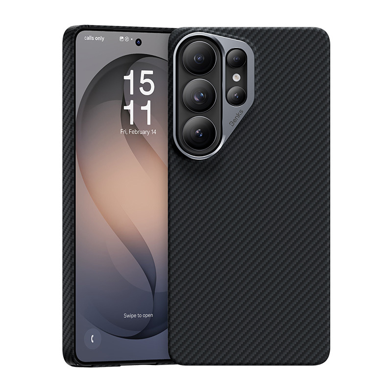 Benks Magnetic Armor Air Kevlar Ümbris Metal Frame 600D (J050) for Samsung Galaxy S26 Ultra must