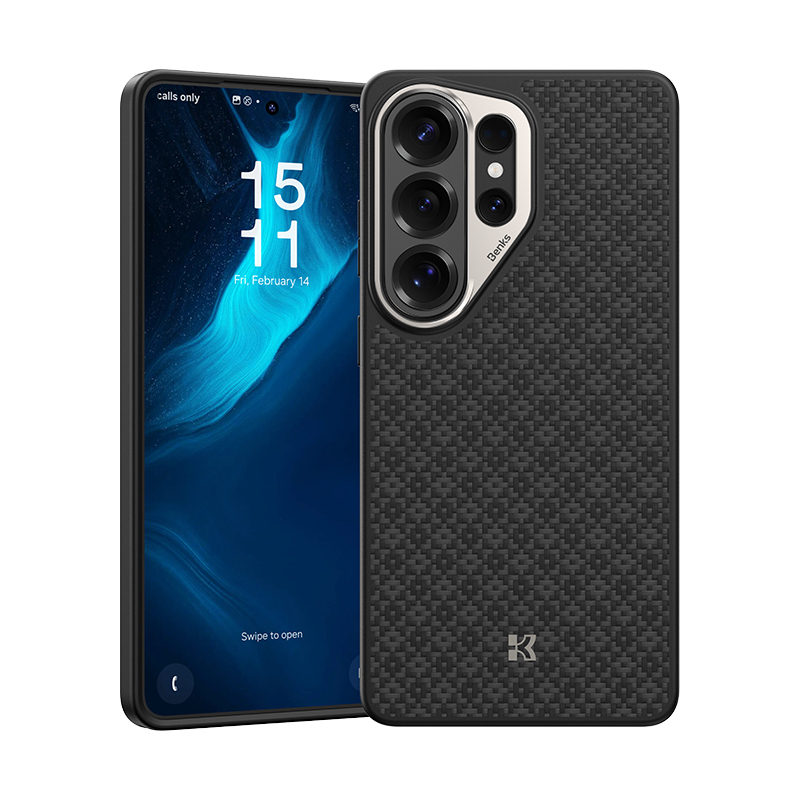 Benks Magnetic Armor Pro Armor Grid Kevlar Ümbris Metal Frame 600D (H050) for Samsung Galaxy S26 Ultra must