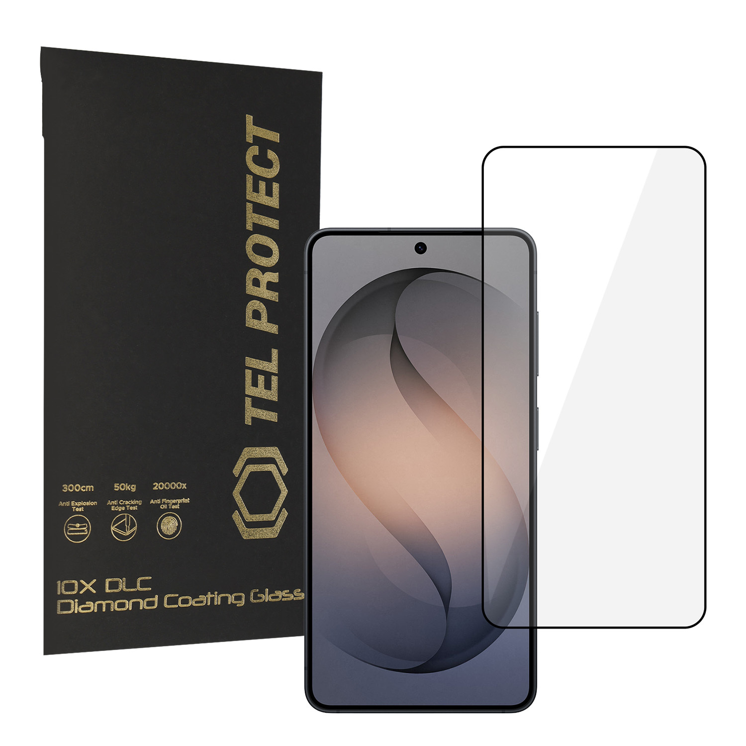 Tempered glass Tel Protect 10X HD DLC Diamond Coating jaoks Samsung Galaxy S26 (envelope)