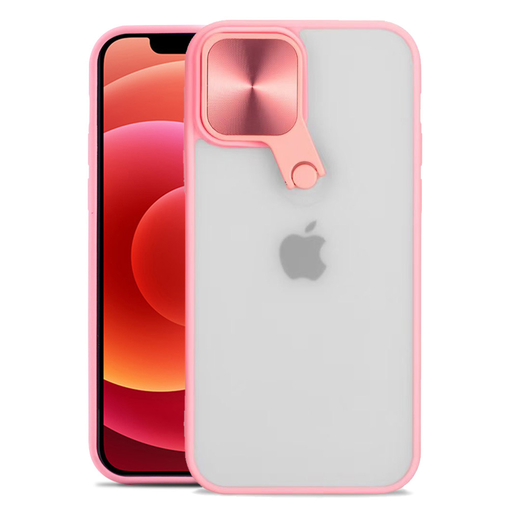 Tel Protect Cyclops Ümbris jaoks Iphone 13 Light roosa