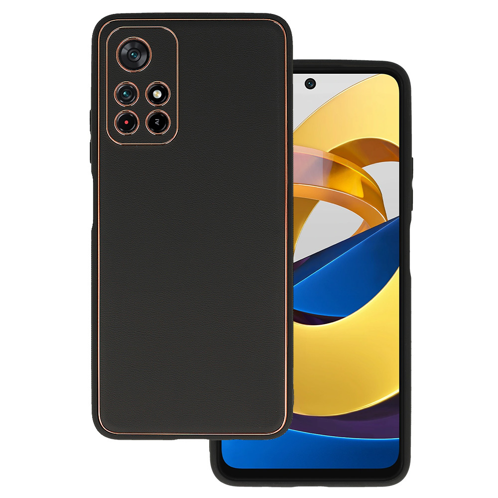 TEL PROTECT Luxury Ümbris jaoks Xiaomi Redmi Note 11 5G/Note 11S 5G/Poco M4 Pro 5G Must