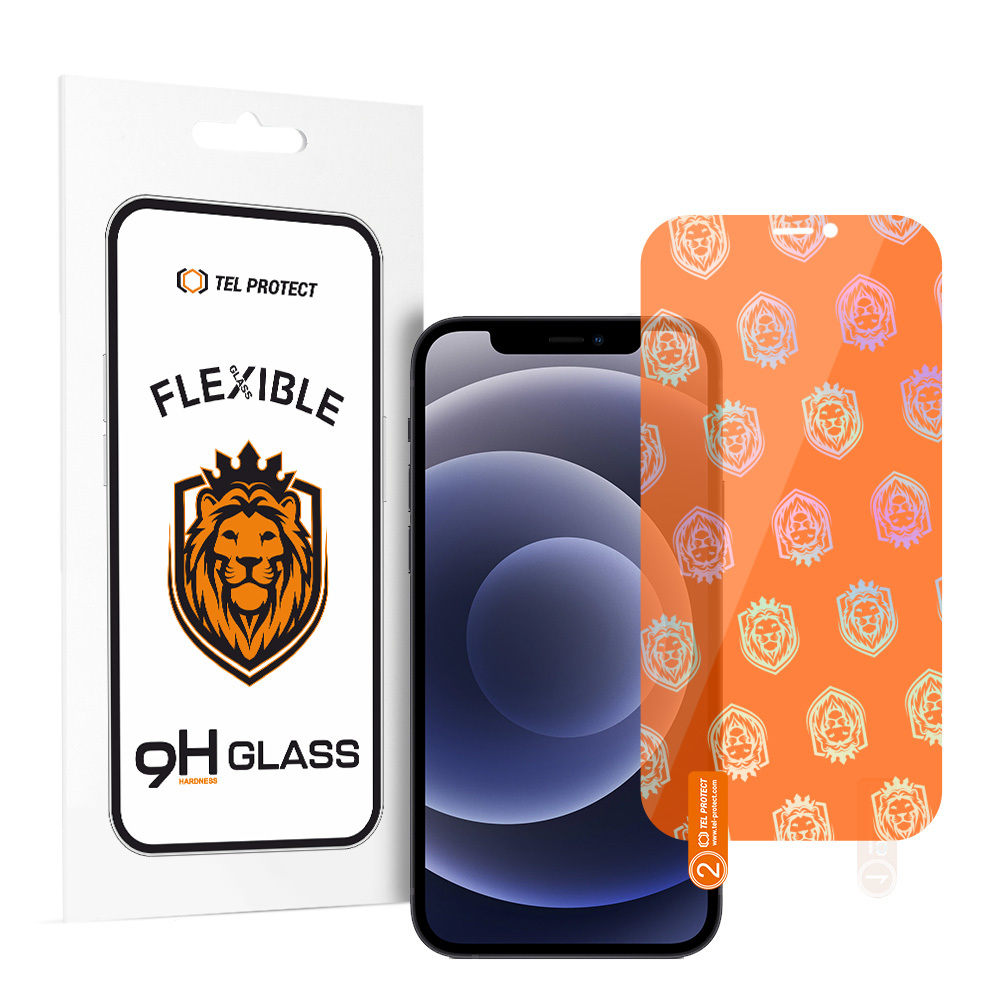 Tel Protect Best Flexible Hybrid Karastatud klaas jaoks IPHONE 12/12 PRO