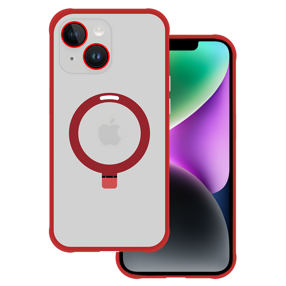 Tel Protect Magical Magsafe Alus Ümbris jaoks Iphone 13 punane