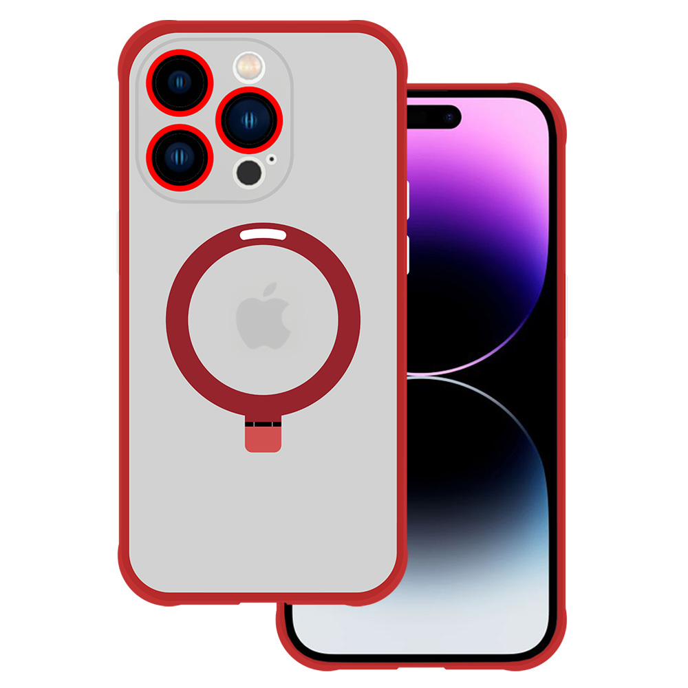 Tel Protect Magical Magsafe Alus Ümbris jaoks Iphone 13 Pro Max punane