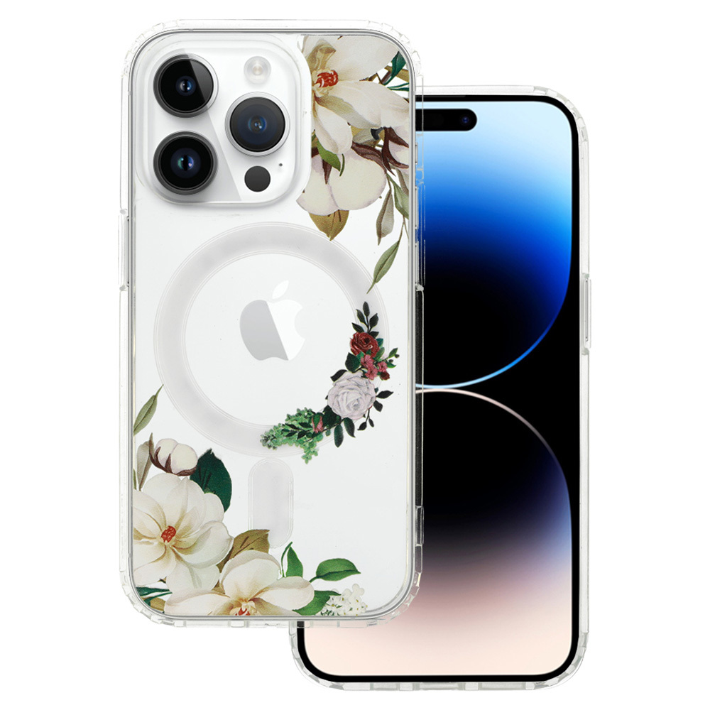 Tel Protect Flower Magsafe jaoks Iphone 15 Pro design 3