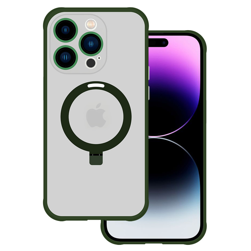 Tel Protect Magical Magsafe Alus Ümbris jaoks Iphone 15 Pro roheline