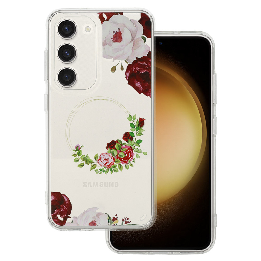 Tel Protect Flower jaoks Samsung Galaxy S23 FE design 2