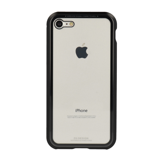 Luphie Bicolor Magnetic SWORD Ümbris jaoks Samsung Galaxy S8 Plus must-punane