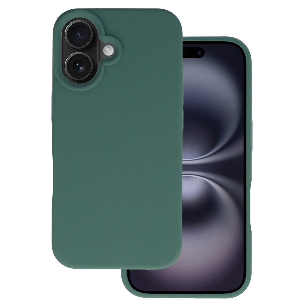 Tel Protect Silicone Premium jaoks Iphone 16 tumeroheline