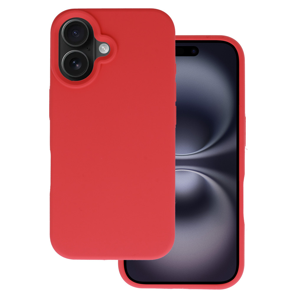 Tel Protect Silicone Premium jaoks Iphone 16 coral