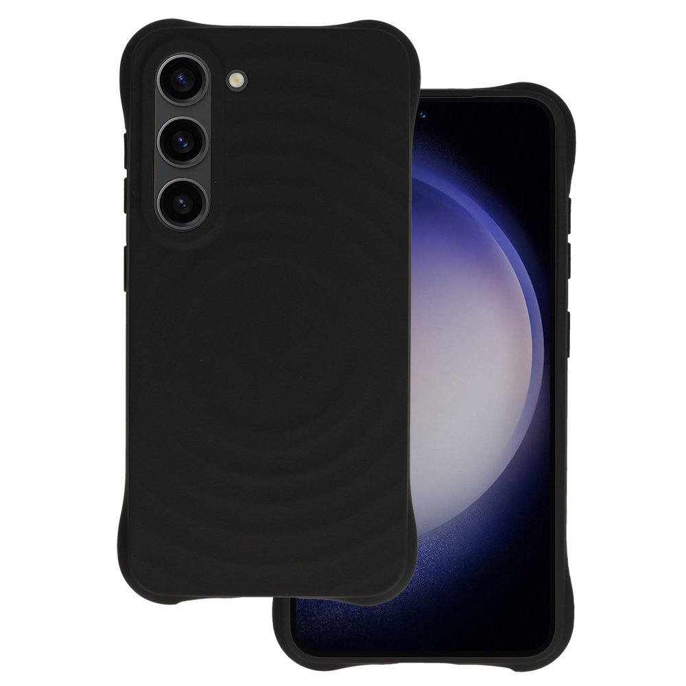 Tel Protect Wave Magsafe Ümbris jaoks Samsung Galaxy S23 must