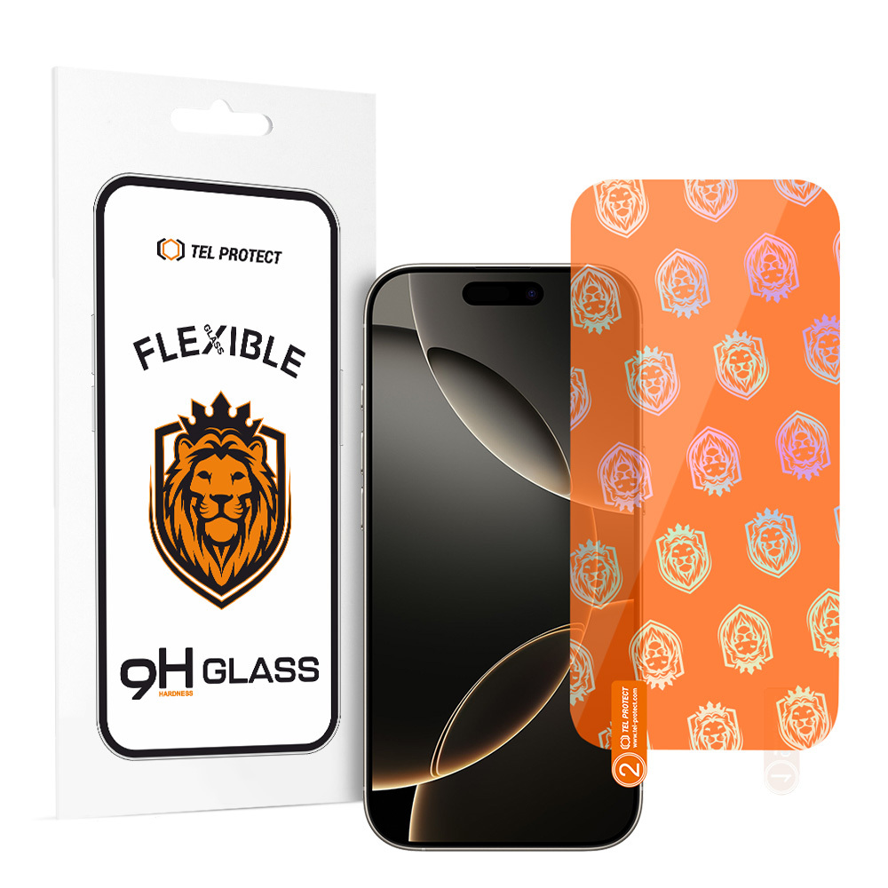 Tel Protect Best Flexible Hybrid karastatud klaas iPhone 16 Plus
