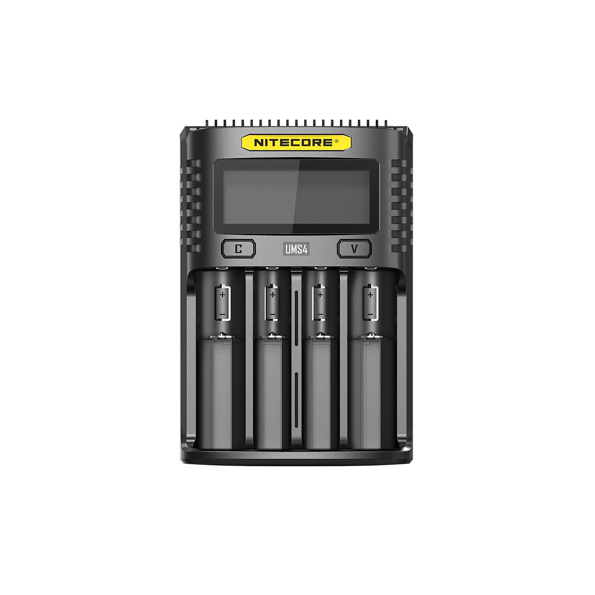 Nitecore UMS4 Aku Laadija 4 Pesaga