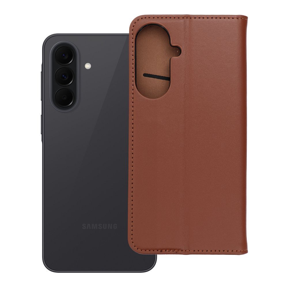 SMART PRO Book nahast ümbris SAMSUNG A37 5G pruunile mudelile