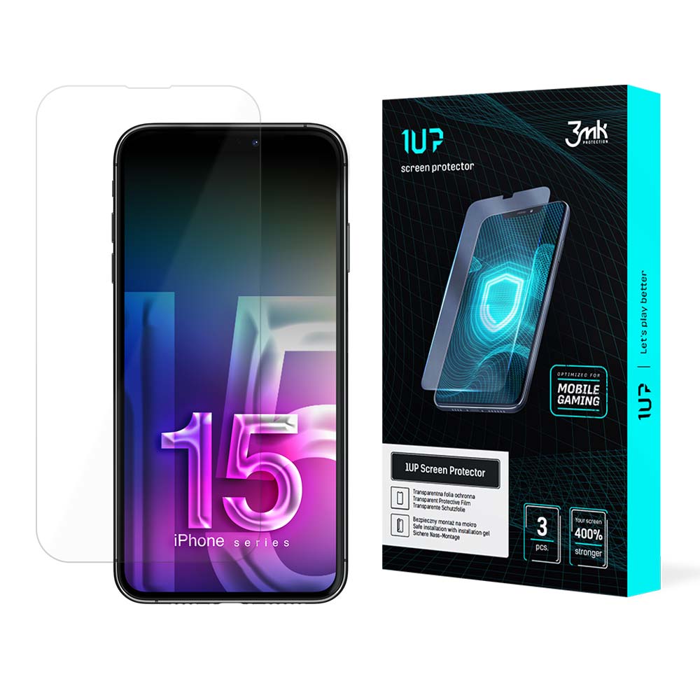 3mk 1UP mängukile iPhone 15 Plus jaoks