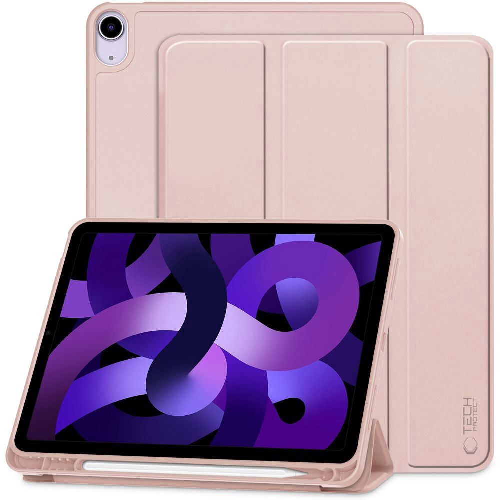 Tech-Protect SmartCase Pen для iPad Air 10.9” (2020/2022) / 11” (2024/2025/2026) - розовый