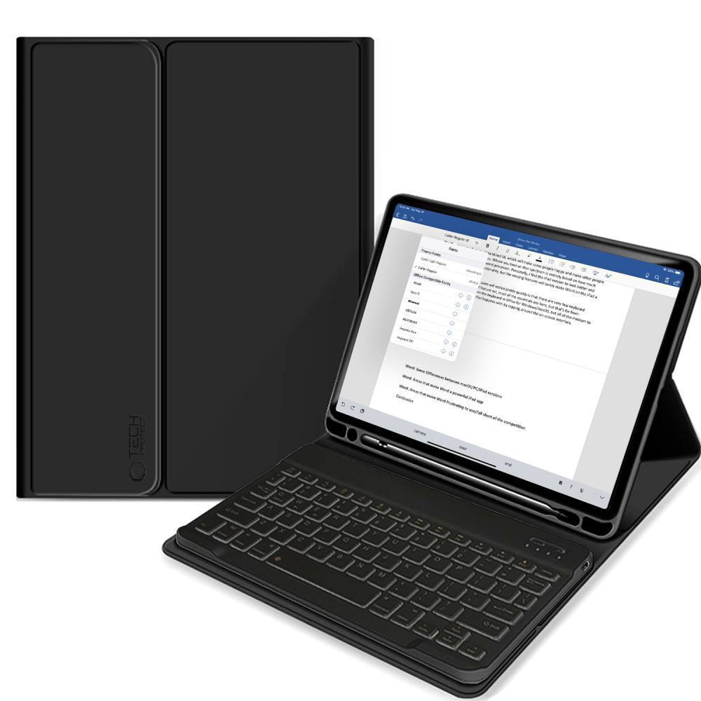 Tech-Protect SC Pen + Keyboard чехол для iPad 10.9" 2022 - чёрный